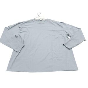 Zorrel Shirt Mens 3XL Blue Long Sleeve Insect Shield Tee Tagless Crew Neck
